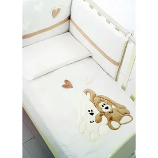 Комплект постели Baby Expert Cremino Беби Эксперт Кремино в кроватку, 4 предмета