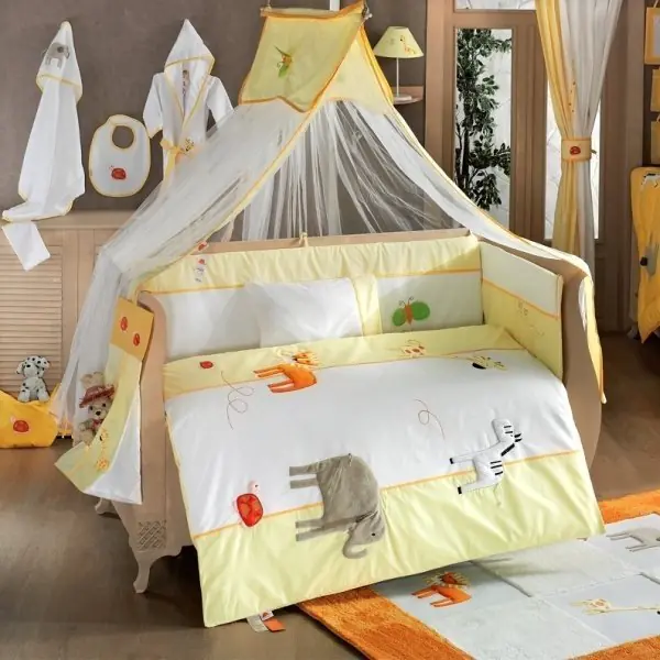 Комплект постельного белья Kidboo My Animals 6 предметов фото 1