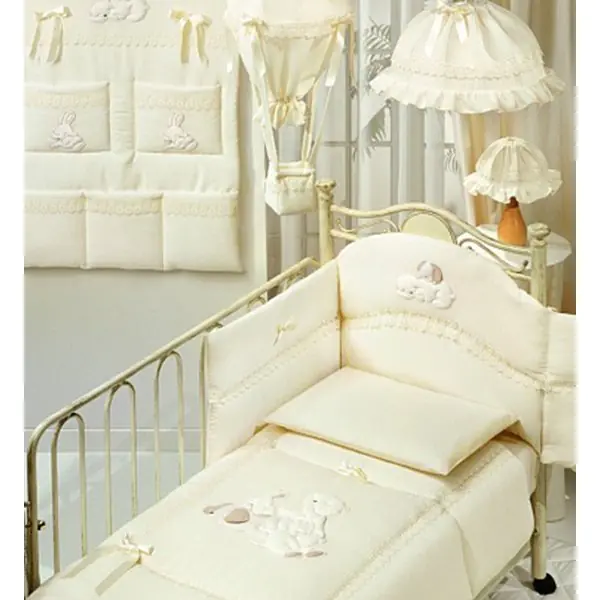 Постельное белье в кроватку Italbaby Cuccioli, 5 предметов