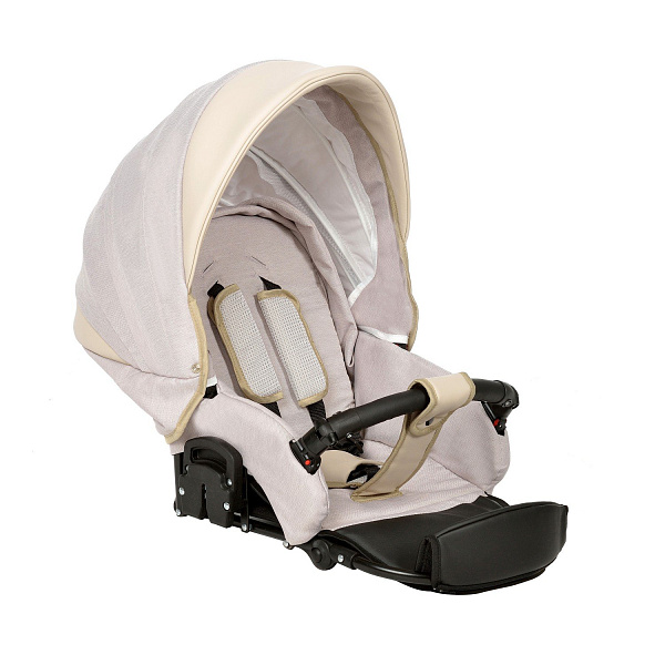 Детская коляска Indigo INDIGO 2021 2 в 1, ткань+экокожа фото 12